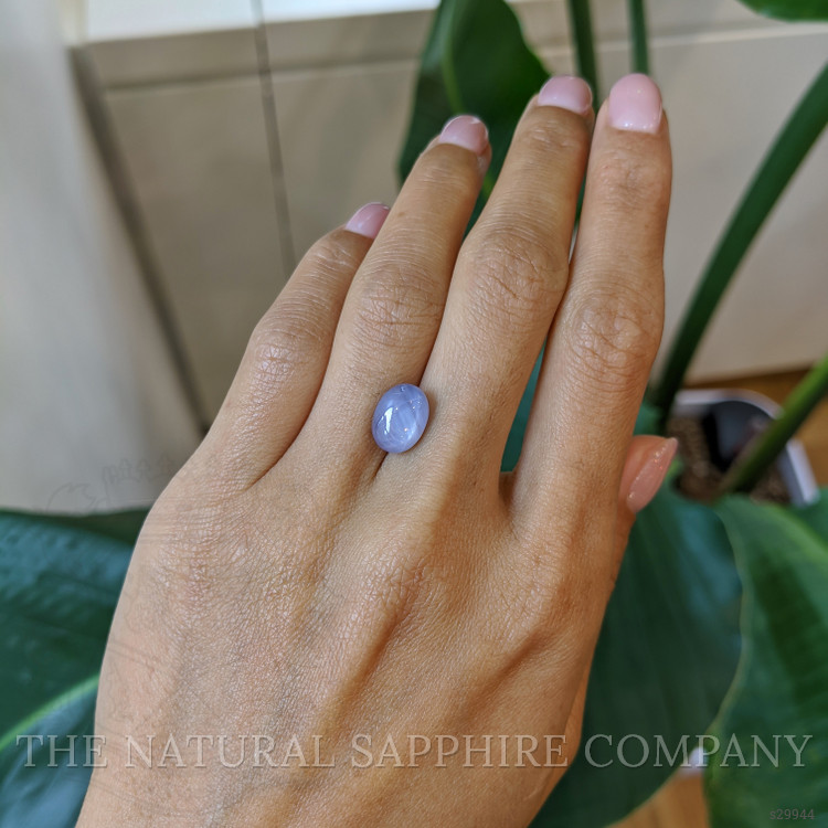 9.04 Ct. Blue Star Sapphire from Ceylon (Sri Lanka)