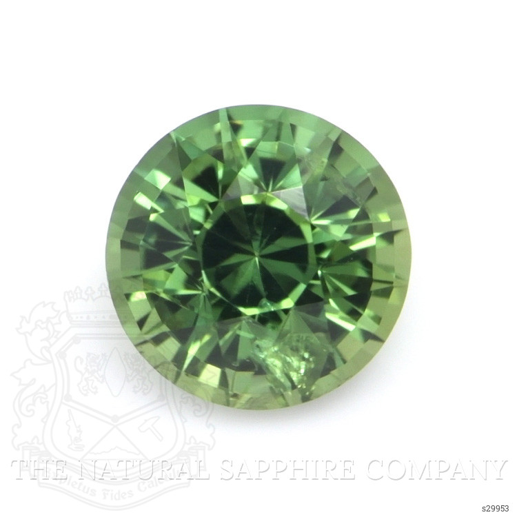 0.66 Ct. Green Sapphire from Madagascar