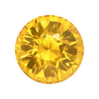 0.70 Ct. Yellowish Orange Sapphire from Ceylon (Sri Lanka) Video