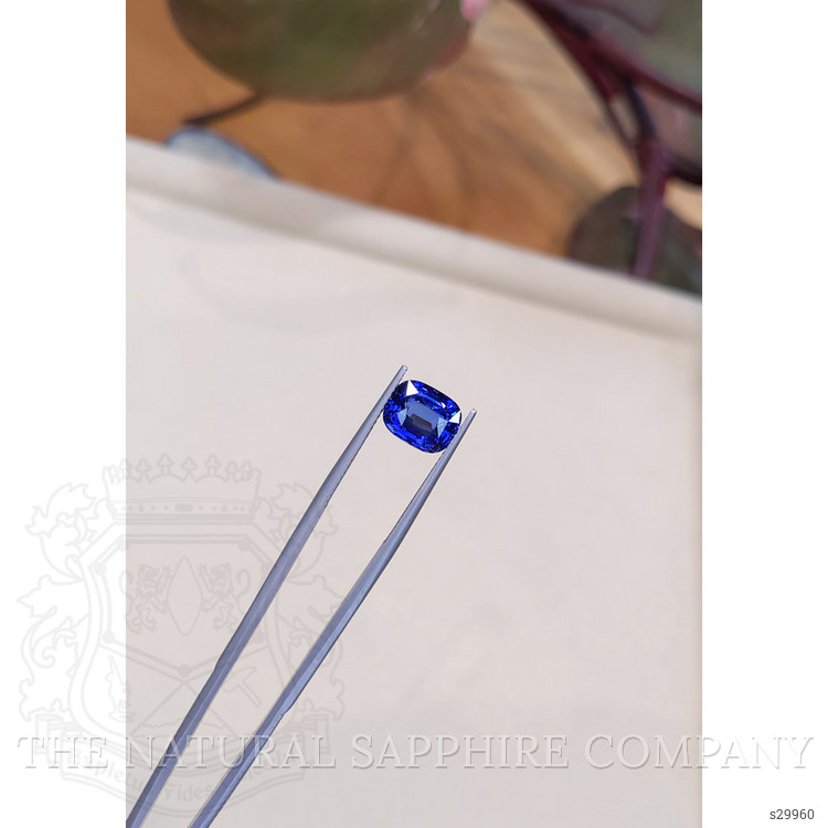 4.03 Ct. Blue Sapphire from Ceylon (Sri Lanka)