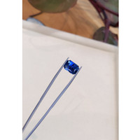 7.53 Ct. Blue Sapphire from Ceylon (Sri Lanka) Life Style