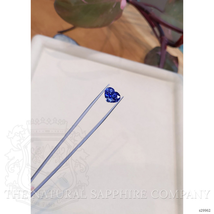 7.71 Ct. Blue Sapphire from Ceylon (Sri Lanka)