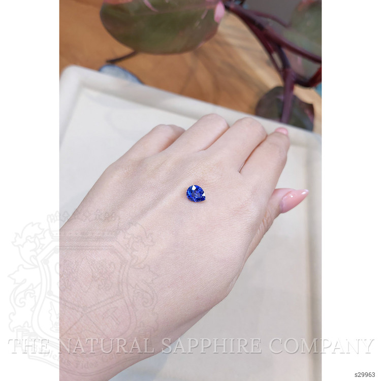 1.55 Ct. Blue Sapphire from Ceylon (Sri Lanka)