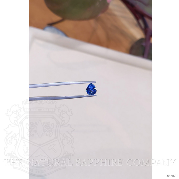 1.55 Ct. Blue Sapphire from Ceylon (Sri Lanka)
