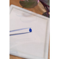 1.66 Ct. Blue Sapphire from Ceylon (Sri Lanka) Life Style
