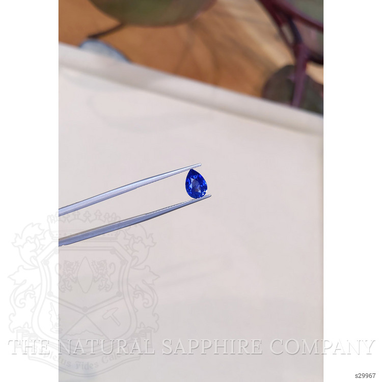 2.01 Ct. Blue Sapphire from Ceylon (Sri Lanka)