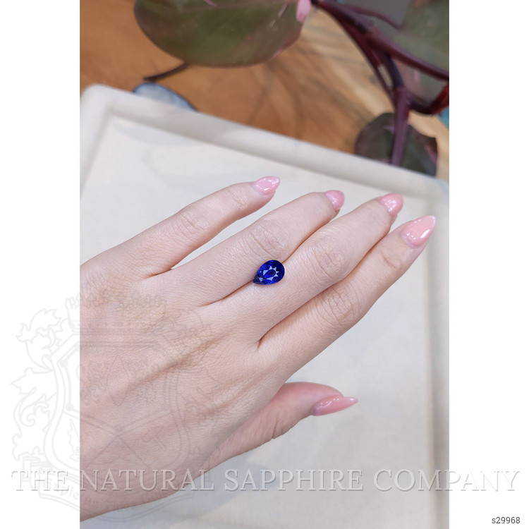 2.51 Ct. Blue Sapphire from Ceylon (Sri Lanka)
