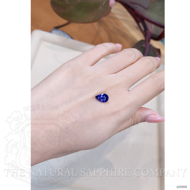 2.51 Ct. Blue Sapphire from Ceylon (Sri Lanka)
