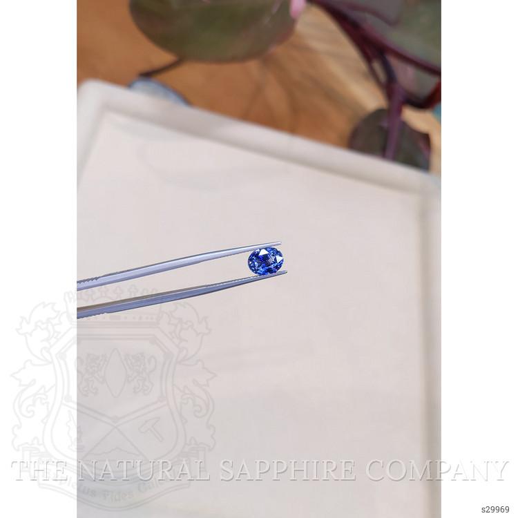 2.51 Ct. Blue Sapphire from Ceylon (Sri Lanka)