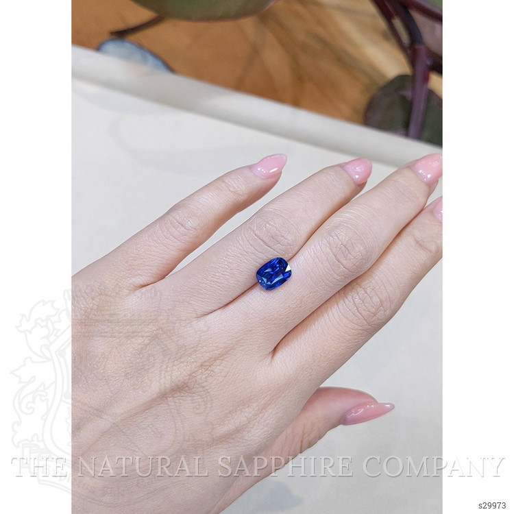 2.60 Ct. Blue Sapphire from Ceylon (Sri Lanka)