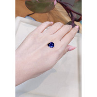 3.62 Ct. Blue Sapphire from Ceylon (Sri Lanka) Life Style