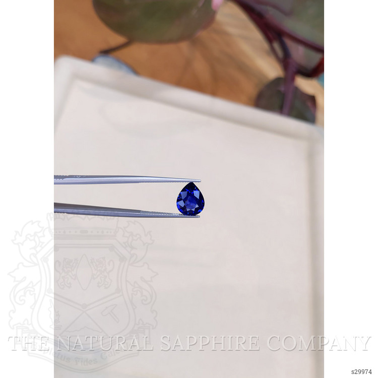 3.62 Ct. Blue Sapphire from Ceylon (Sri Lanka)