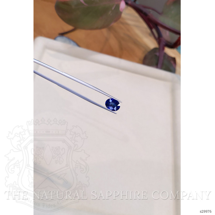 3.51 Ct. Blue Sapphire from Ceylon (Sri Lanka)