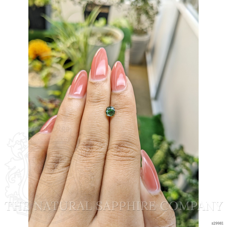1.00 Ct. Green Sapphire from Madagascar