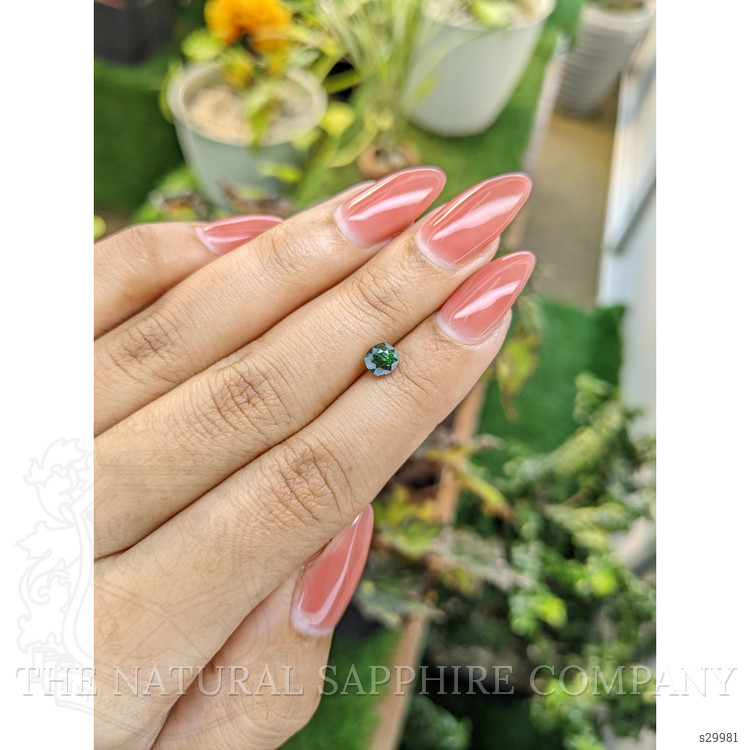 1.00 Ct. Green Sapphire from Madagascar