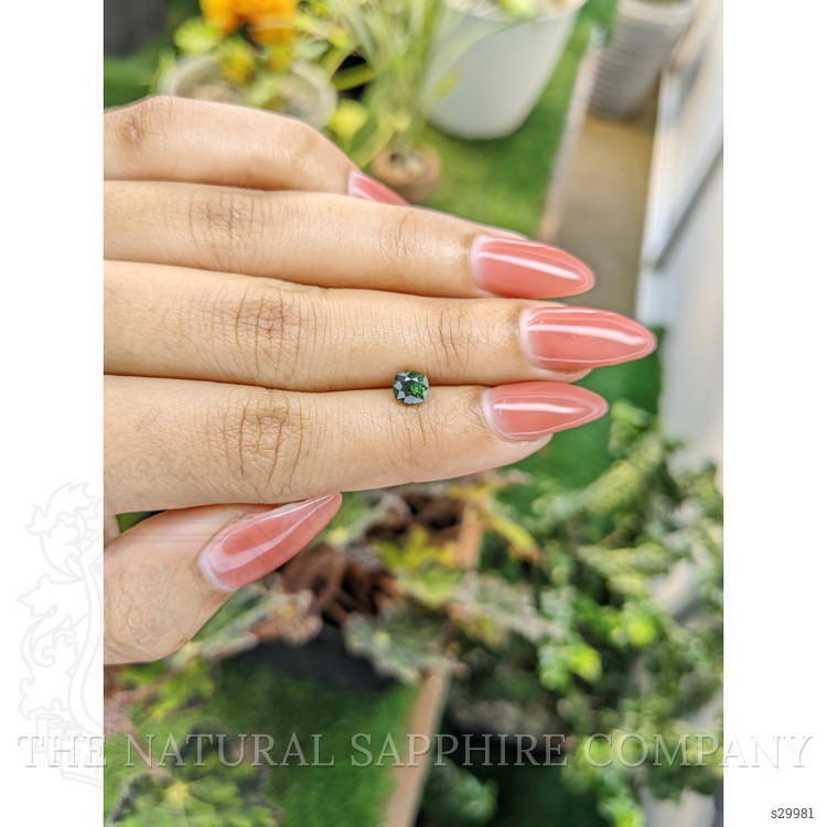 1.00 Ct. Green Sapphire from Madagascar