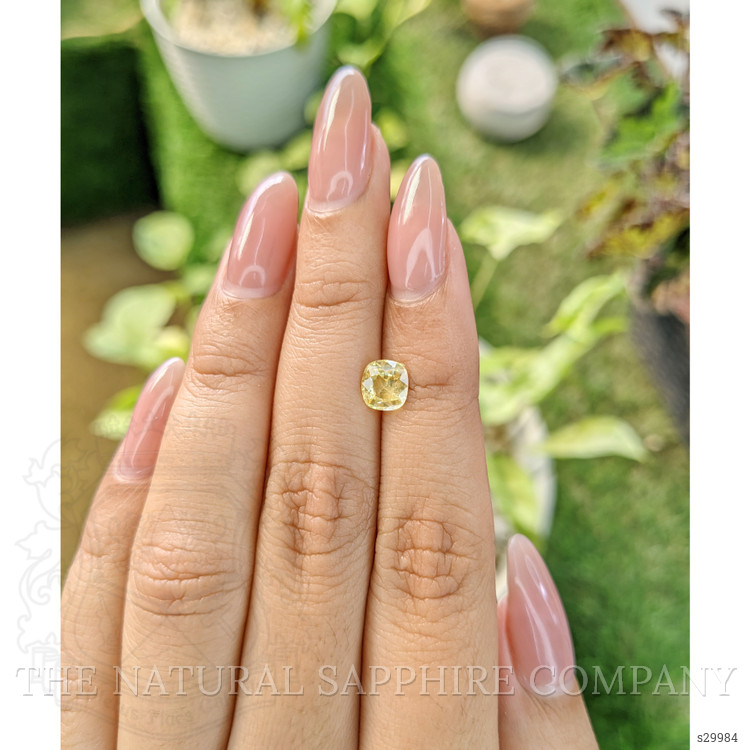 1.22 Ct. Yellow Sapphire from Ceylon (Sri Lanka)