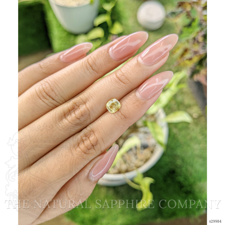 1.22 Ct. Yellow Sapphire from Ceylon (Sri Lanka)
