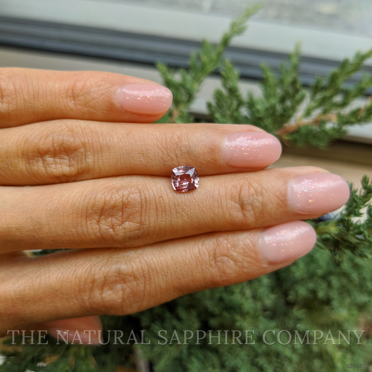 1.10 Ct. Peach Sapphire from Ceylon (Sri Lanka)