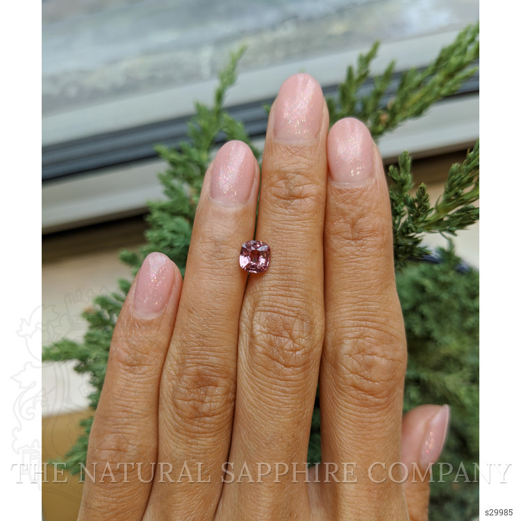 1.10 Ct. Peach Sapphire from Ceylon (Sri Lanka)