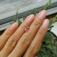 1.15 Ct. Padparadscha Sapphire from Ceylon (Sri Lanka) Life Style