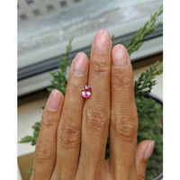 1.20 Ct. Padparadscha Sapphire from Ceylon (Sri Lanka) Life Style