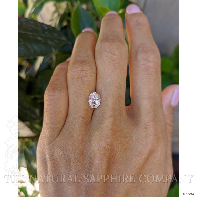 2.05 Ct. Peach Sapphire from Ceylon (Sri Lanka)