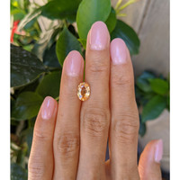 2.29 Ct. Padparadscha Sapphire from Ceylon (Sri Lanka) Life Style