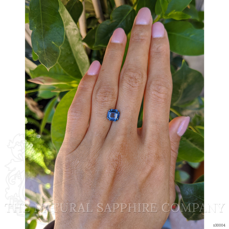 2.32 Ct. Blue Sapphire from Ceylon (Sri Lanka)