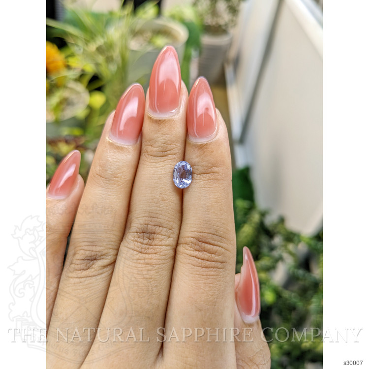 1.41 Ct. Violet Sapphire from Ceylon (Sri Lanka)