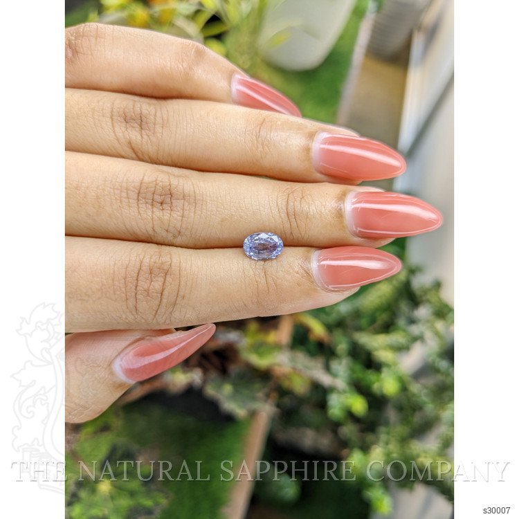 1.41 Ct. Violet Sapphire from Ceylon (Sri Lanka)