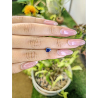 1.05 Ct. Blue Sapphire from Ceylon (Sri Lanka) Life Style