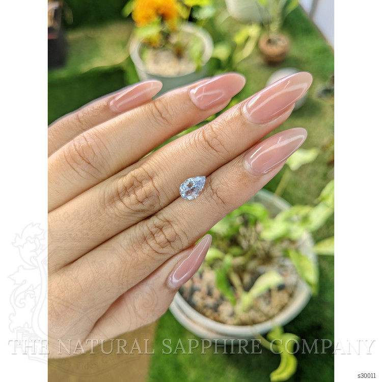 1.45 Ct. Blue Sapphire from Ceylon (Sri Lanka)