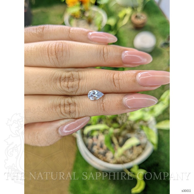 1.45 Ct. Blue Sapphire from Ceylon (Sri Lanka)