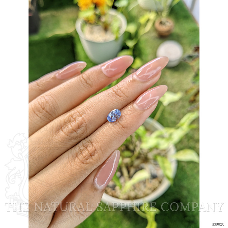 1.17 Ct. Blue Sapphire from Ceylon (Sri Lanka)