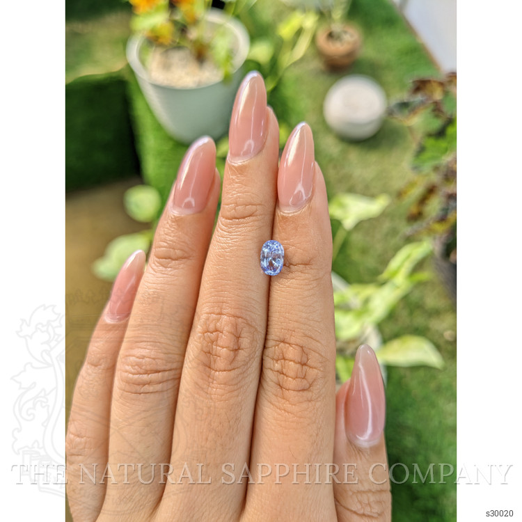 1.17 Ct. Blue Sapphire from Ceylon (Sri Lanka)