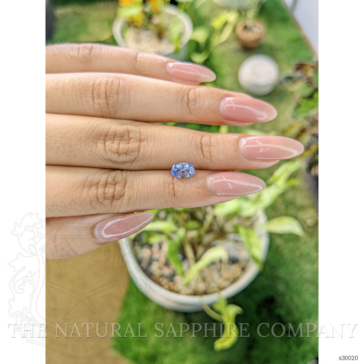 1.17 Ct. Blue Sapphire from Ceylon (Sri Lanka)