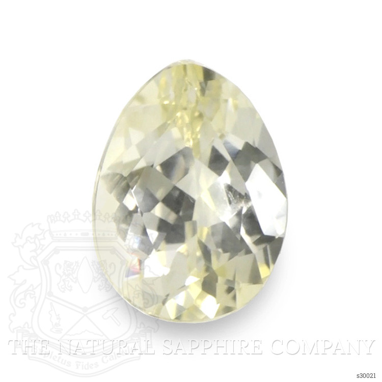 0.74 Ct. Yellow Sapphire from Ceylon (Sri Lanka)
