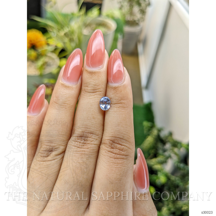 1.17 Ct. Blue Sapphire from Ceylon (Sri Lanka)