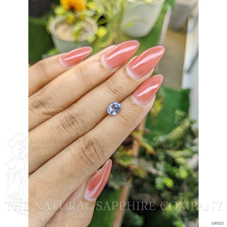 1.17 Ct. Blue Sapphire from Ceylon (Sri Lanka)