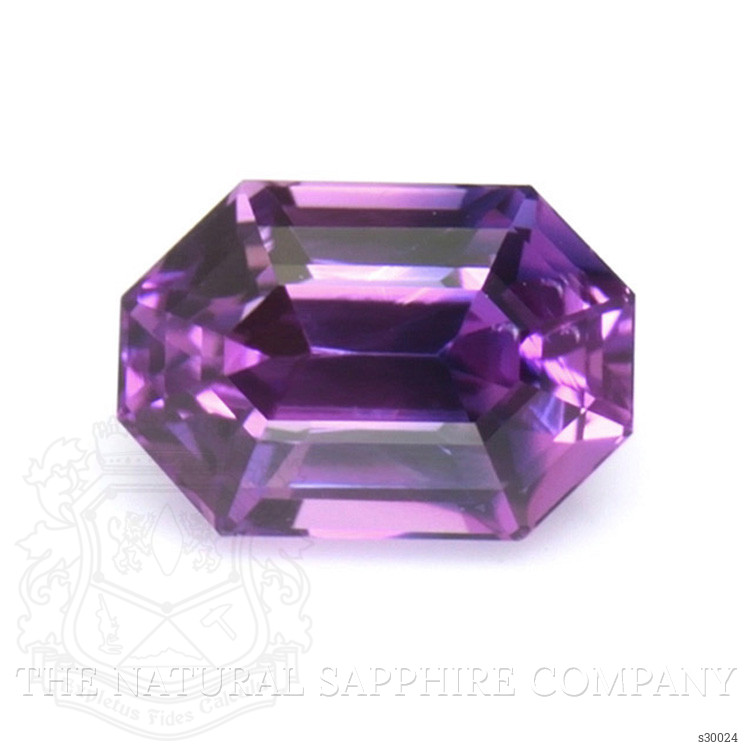 0.71 Ct. Pinkish Purple Sapphire from Ceylon (Sri Lanka)