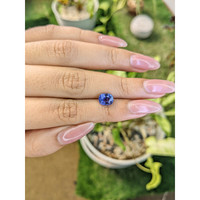 2.12 Ct. Blue Sapphire from Ceylon (Sri Lanka) Life Style