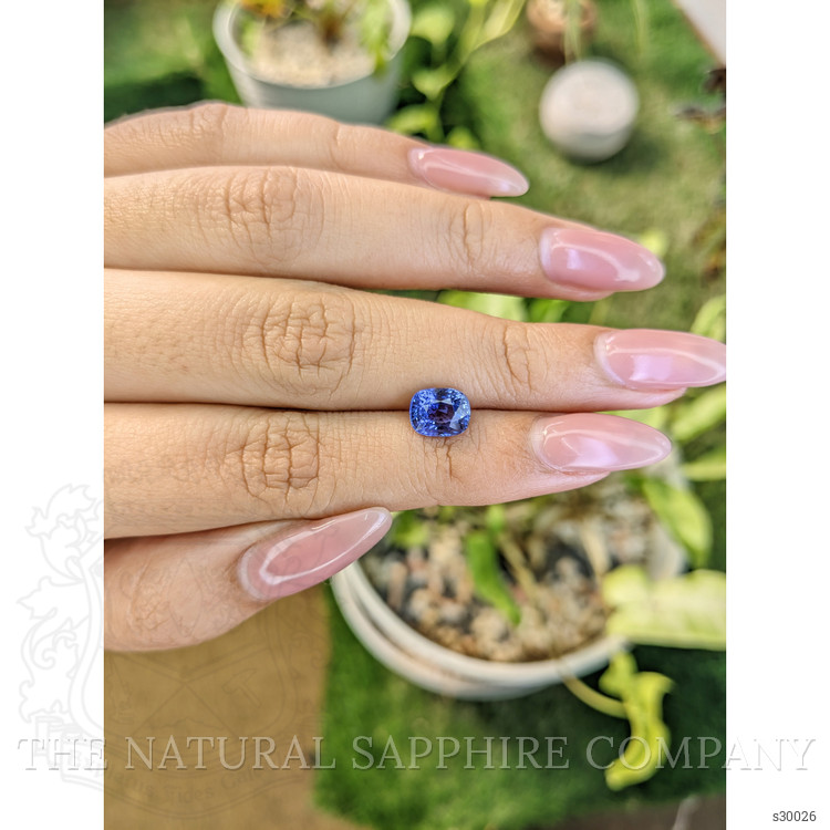 2.12 Ct. Blue Sapphire from Ceylon (Sri Lanka)