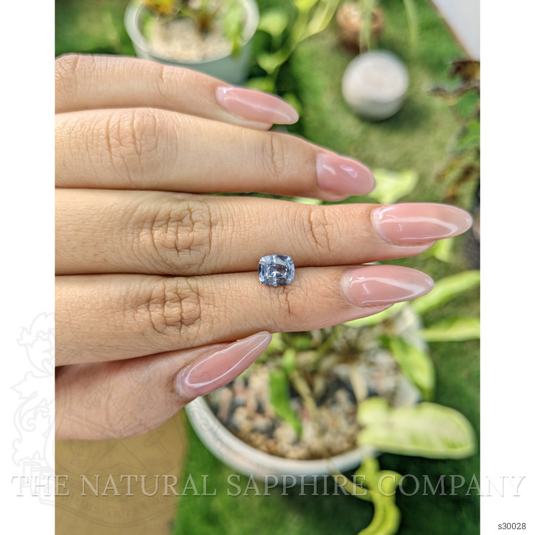 1.30 Ct. Blue Sapphire from Ceylon (Sri Lanka)