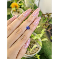 1.02 Ct. Blue Sapphire from Ceylon (Sri Lanka) Life Style