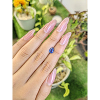 0.98 Ct. Blue Sapphire from Ceylon (Sri Lanka) Life Style