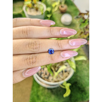 0.91 Ct. Blue Sapphire from Ceylon (Sri Lanka) Life Style