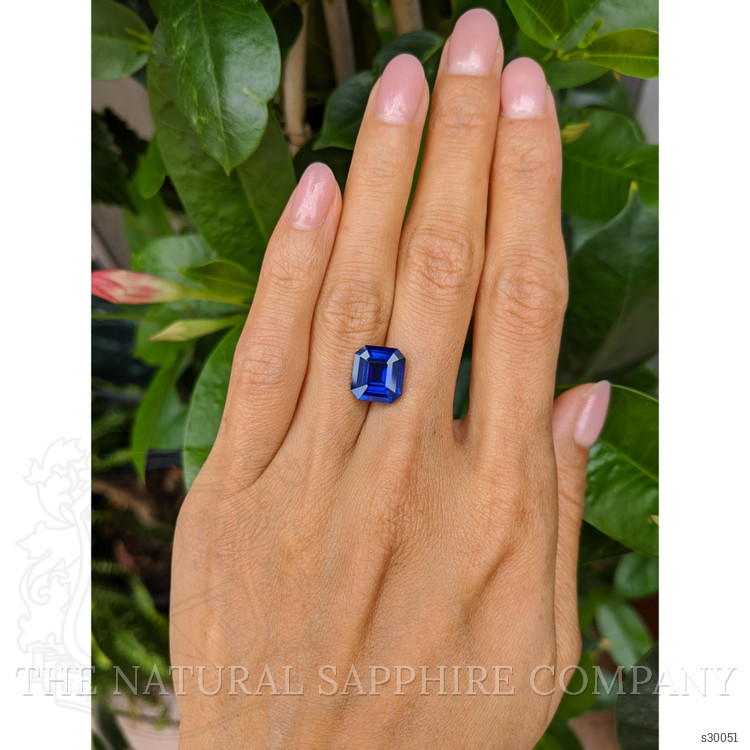 5.62 Ct. Blue Sapphire from Ceylon (Sri Lanka)
