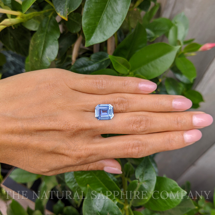 8.81 Ct. Blue Sapphire from Ceylon (Sri Lanka)