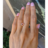 1.75 Ct. Padparadscha Sapphire from Madagascar Life Style